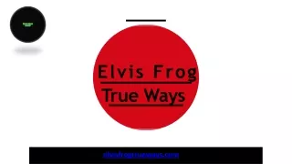 Elvisfrog Trueways Slot Free Play