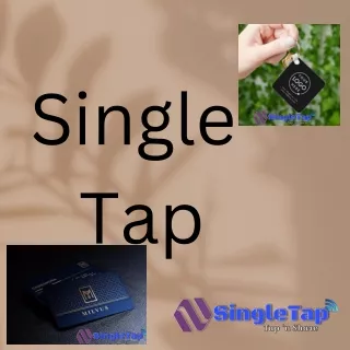 Smart Products developed by Single Tap