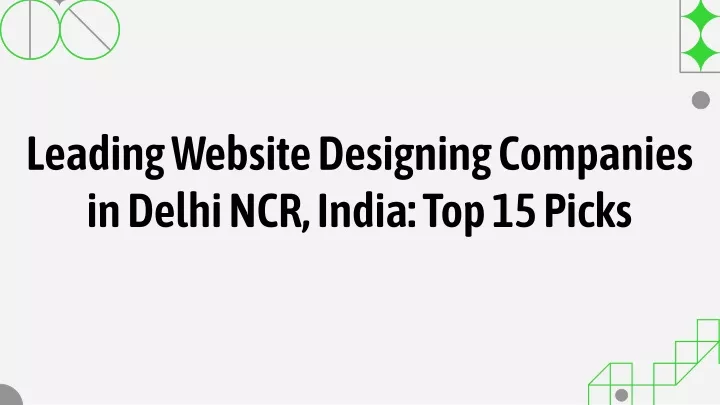 leading website designing companies in delhi
