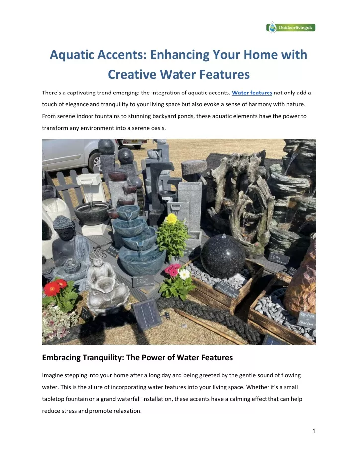 aquatic accents enhancing your home with creative