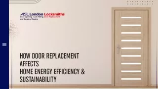 How Door Replacement Affects Home Energy Efficiency & Sustainability