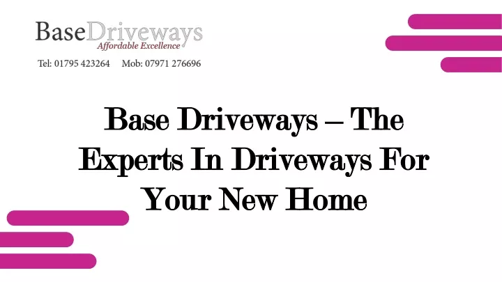 base driveways base driveways the experts