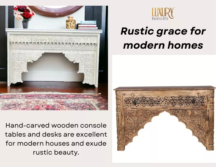 rustic grace for modern homes