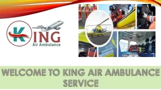 Top-Notch King Air Ambulance Service in Bhopal