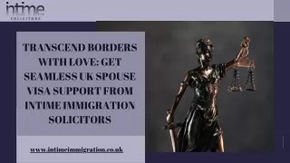 Expert Assistance for Spouse Visa in Stoke-on-Trent Seasoned Spouse Visa Lawyers in the UK