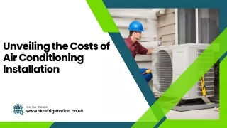 Unveiling the Costs of Air Conditioning Installation