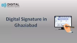 Digital signature in ghaziabad