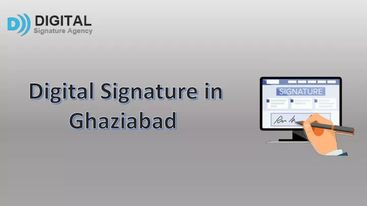 digital signature in g haziabad