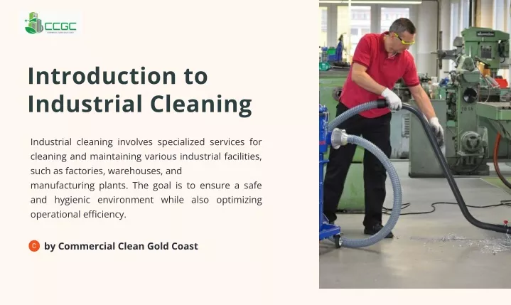 introduction to industrial cleaning