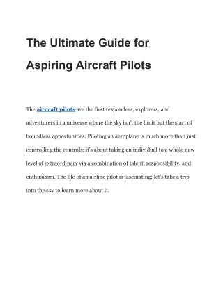the ultimate guide for