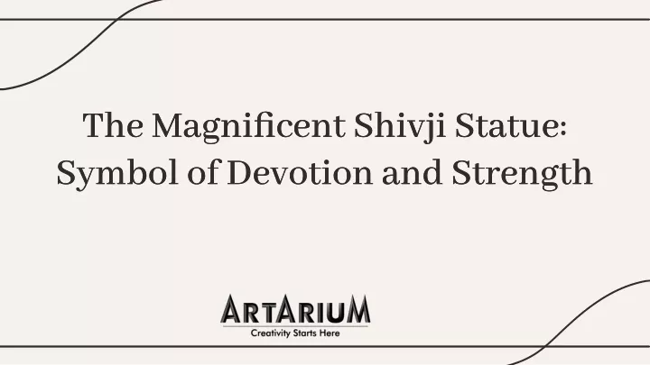 the magnificent shivji statue symbol of devotion