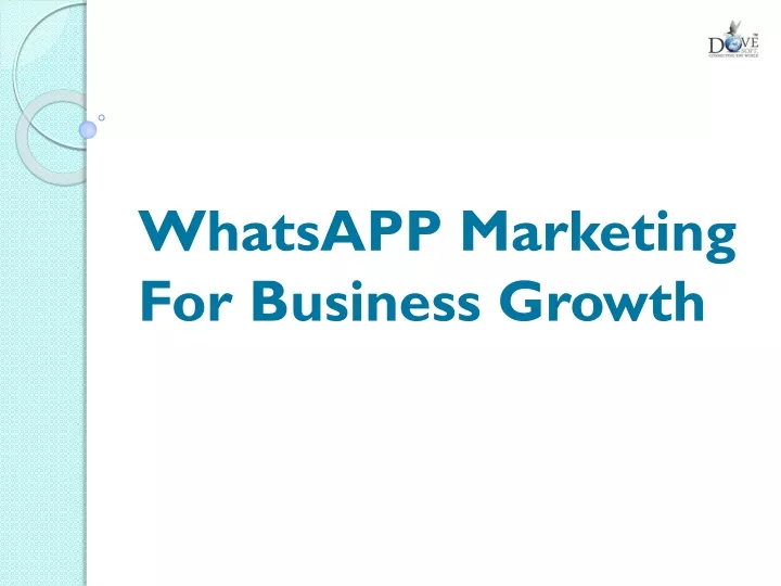 whatsapp marketing for business growth