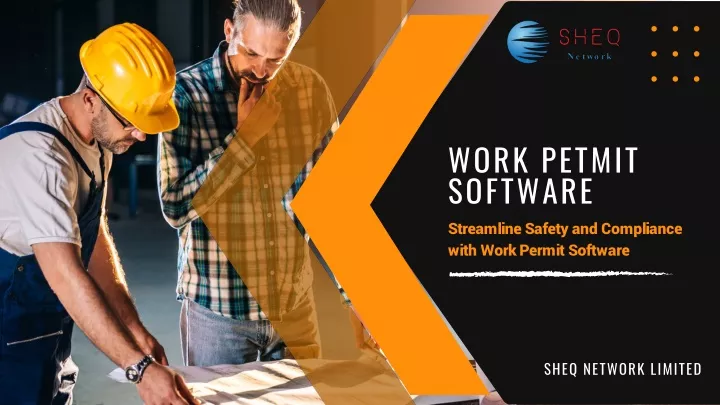 work petmit software