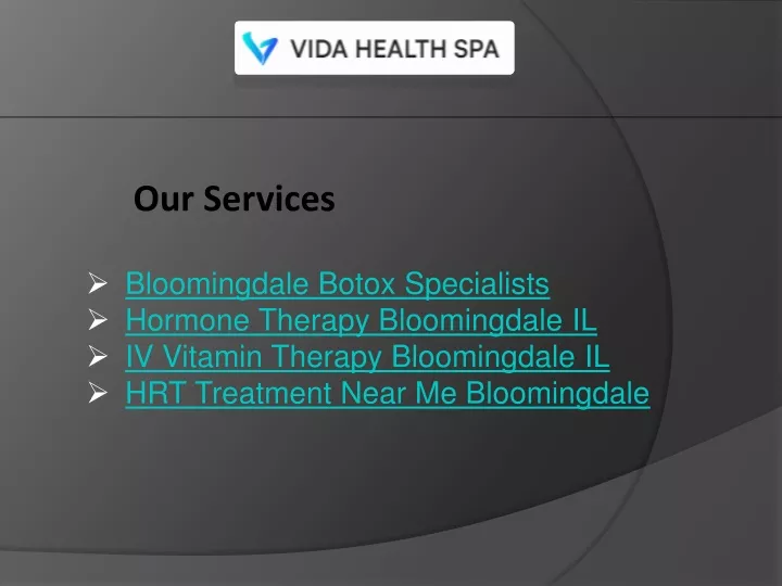 our services