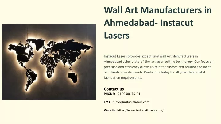 wall art manufacturers in ahmedabad instacut