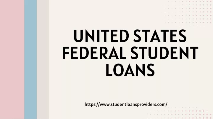 united states federal student loans