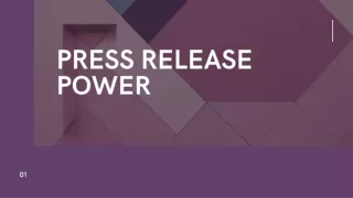press release power
