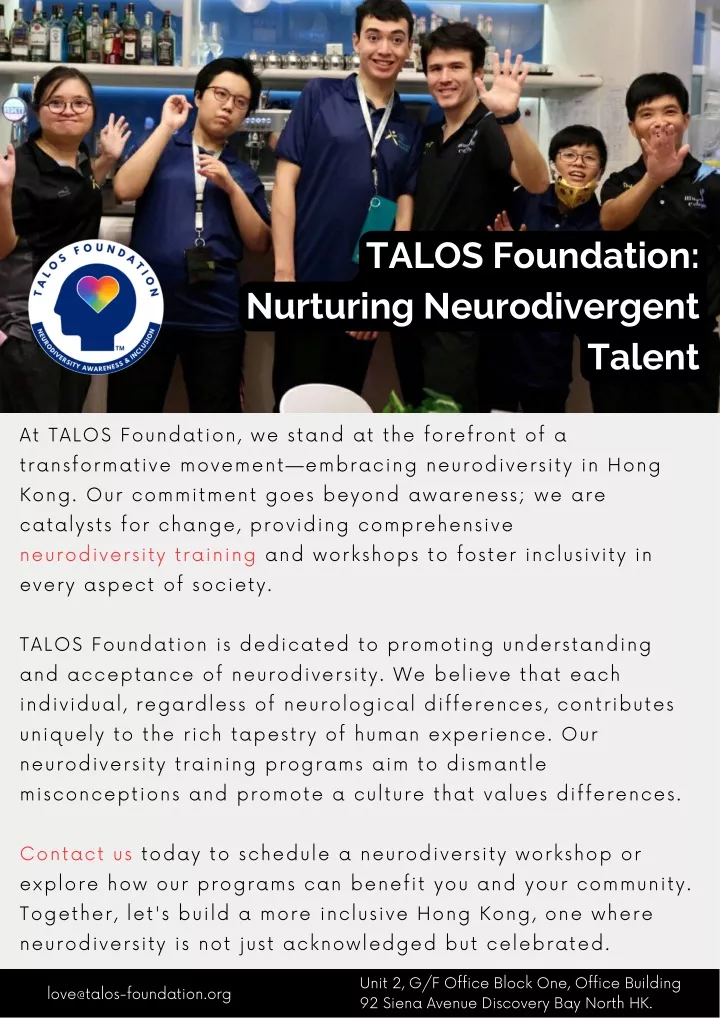 talos foundation nurturing neurodivergent