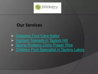 our services