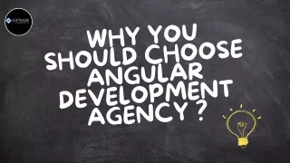 Why You Should Choose Angular Development Agency For Quick Service