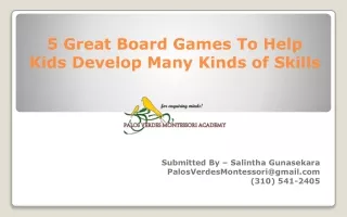 5 Great Board Games To Help Kids Develop