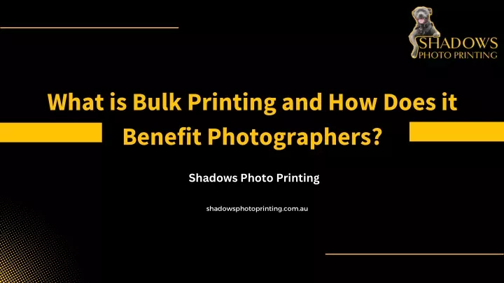 what is bulk printing and how does it benefit