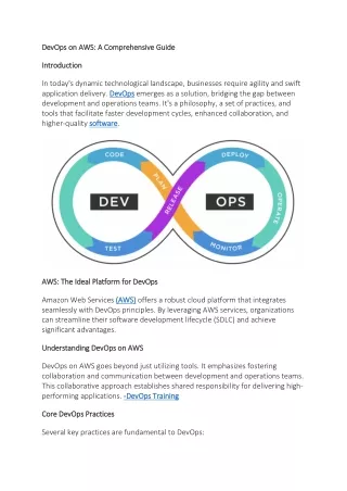 devops on aws a comprehensive guide devops