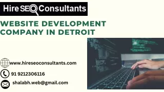 Website Development Company in Detroit