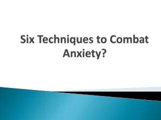 Six Techniques to Combat Anxiety with Psychotherapist in Ghaziabad