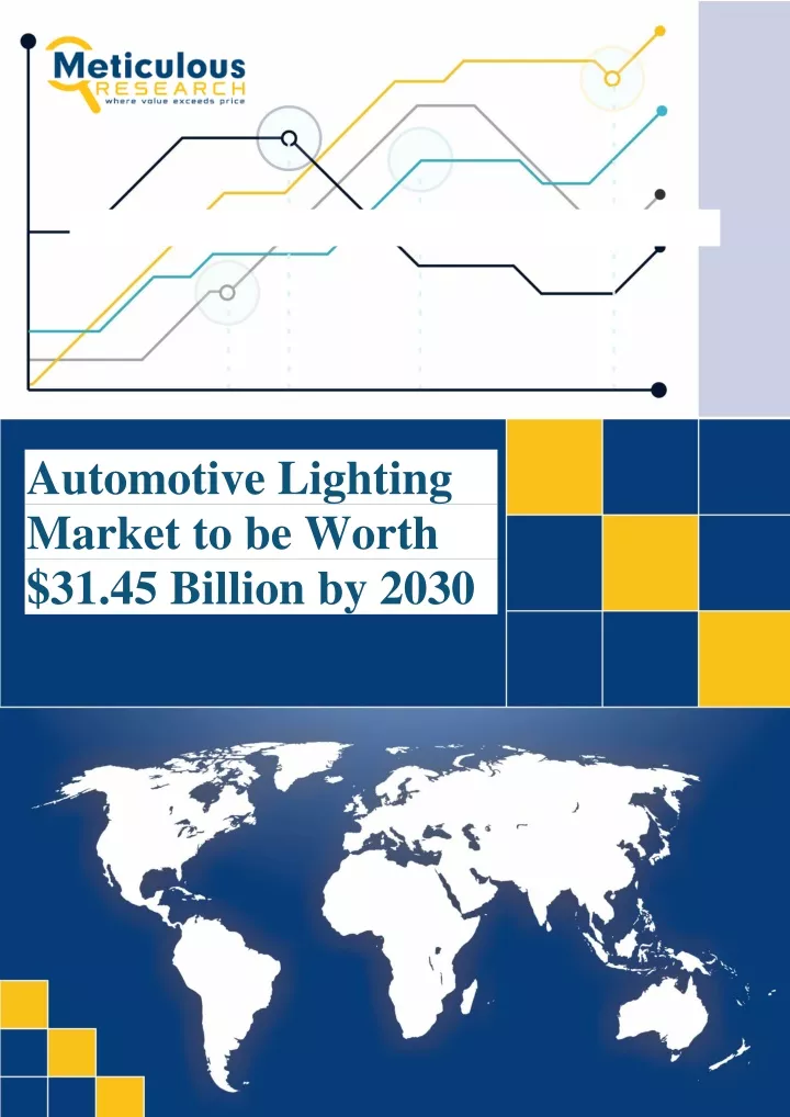 automotive lighting market to be worth
