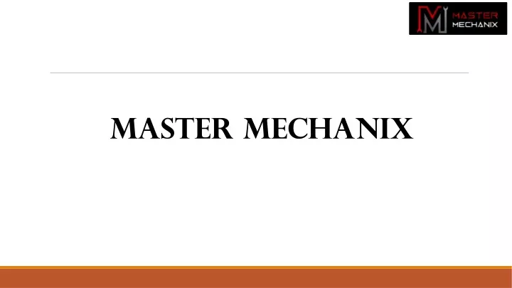 master mechanix