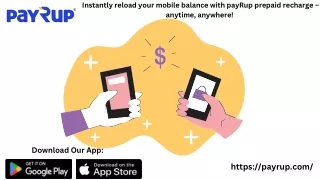 instantly reload your mobile balance with payrup