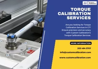 Torque Calibration Services