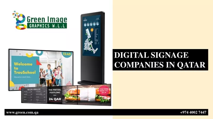 digital signage companies in qatar