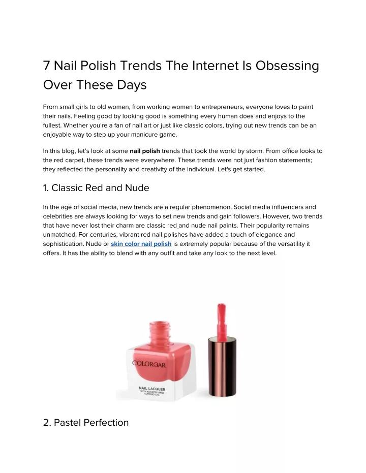 7 nail polish trends the internet is obsessing