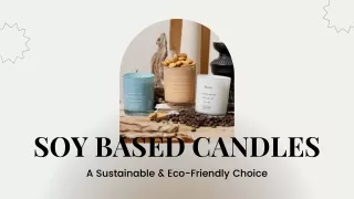 soy based candles