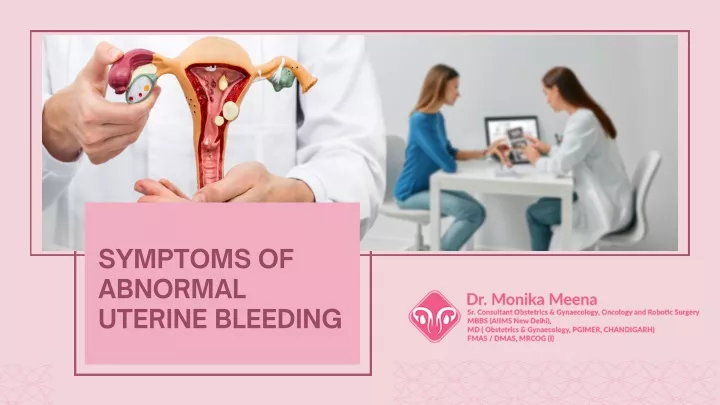 symptoms of abnormal uterine bleeding