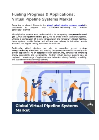 Fueling Progress & Applications: Virtual Pipeline Systems Market