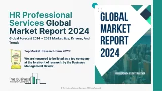 HR professional services Market Business Insights, Trends And Forecast 2024-2033