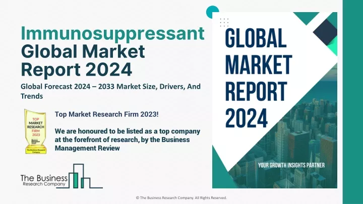 immunosuppressant global market report 2024