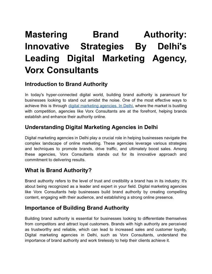 mastering innovative leading digital marketing