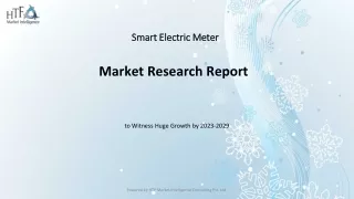Smart Electric Meter Market - Global Trend and Outlook to 2030
