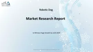Robotic Dog Market - Global Trend and Outlook 2024-2030