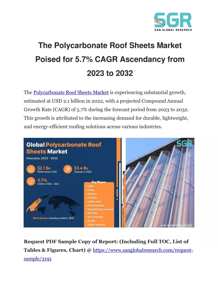 the polycarbonate roof sheets market