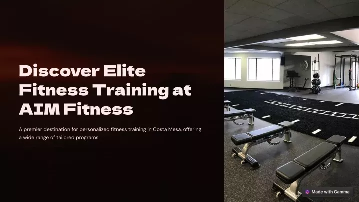 discover elite fitness training at aim fitness