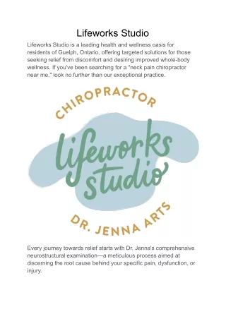 lifeworks studio