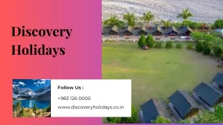 Discovery Holidays: Your Passport to Extraordinary Adventures