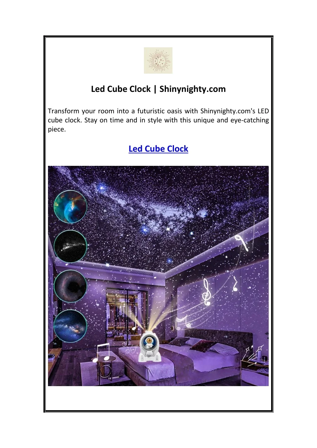 PPT - Led Cube Clock Shinynighty.com PowerPoint Presentation, free ...