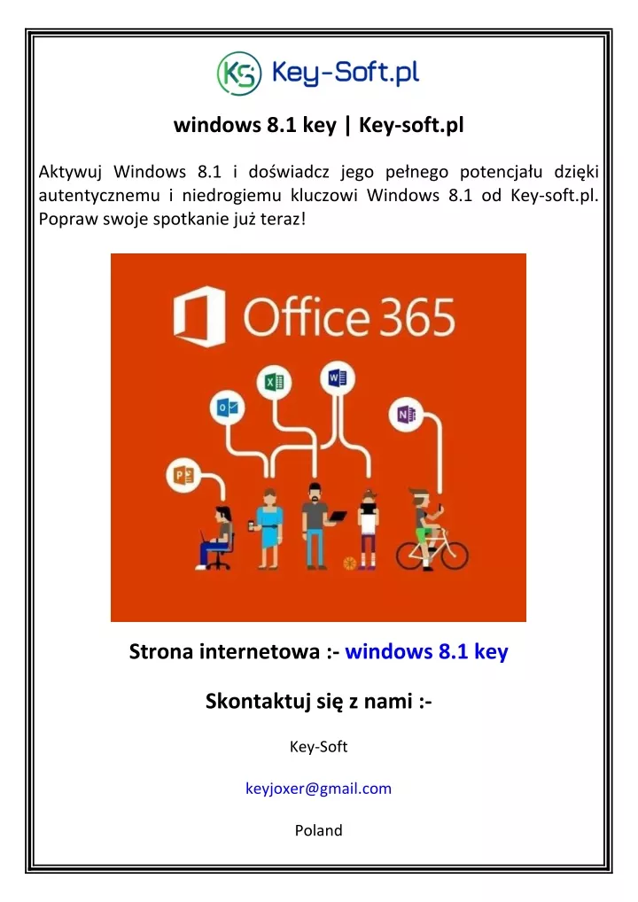 windows 8 1 key key soft pl