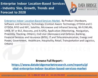 Enterprise Indoor Location-Based Services Market – Industry Trends and Forecast to 2028